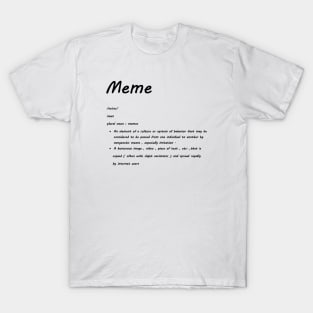 Meme tee sale